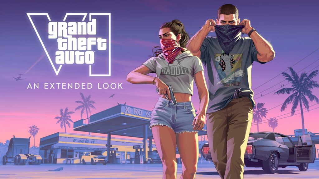 Imagen oficial del avance Grand Theft Auto VI: An Extended Look de Rockstar Games, estrenado primero en Netflix.